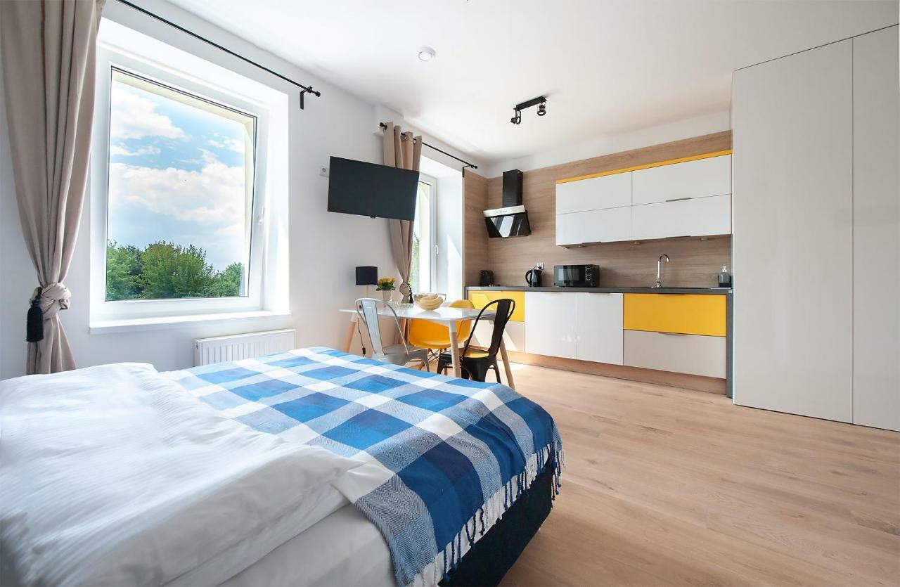 Apartamenty Manufaktura Łódź Kültér fotó