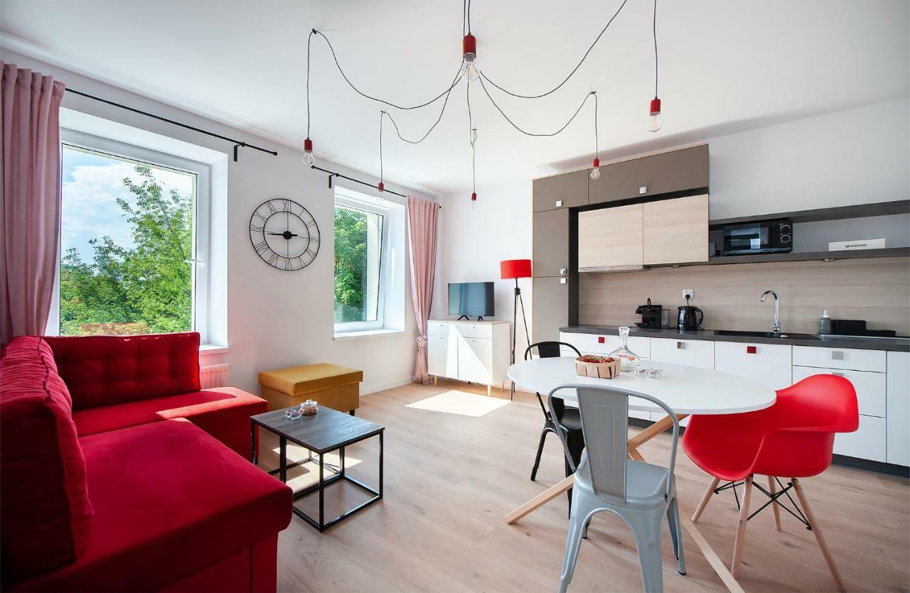 Apartamenty Manufaktura Łódź Kültér fotó